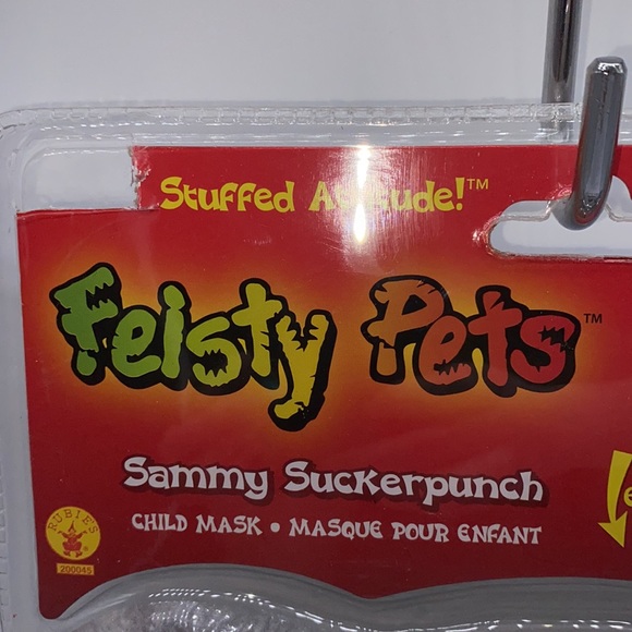Feisty Pets Sammy Suckerpunch Dog Child’s Halloween Mask by Rubies - Picture 2 of 8